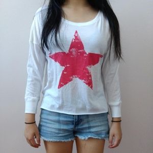 Tommy Hilfiger Red Star Long-Sleeved Shirt